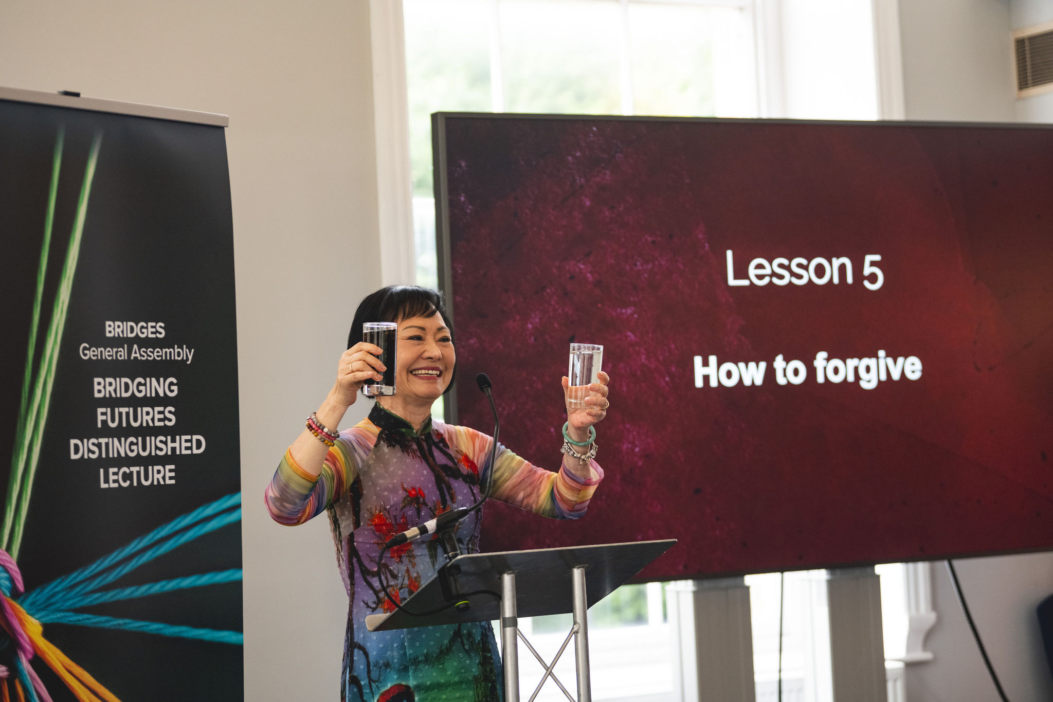 Inaugural Bridging Futures Lecture delivered by Phan Thị Kim Phúc