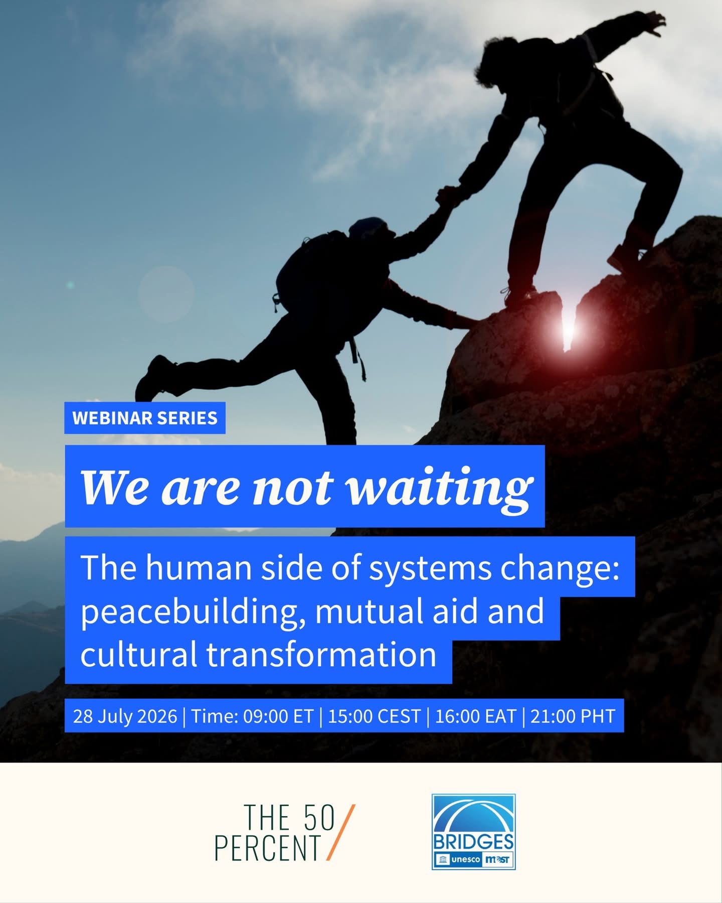 Peace, mutual aid and culture: the other face of systems change
